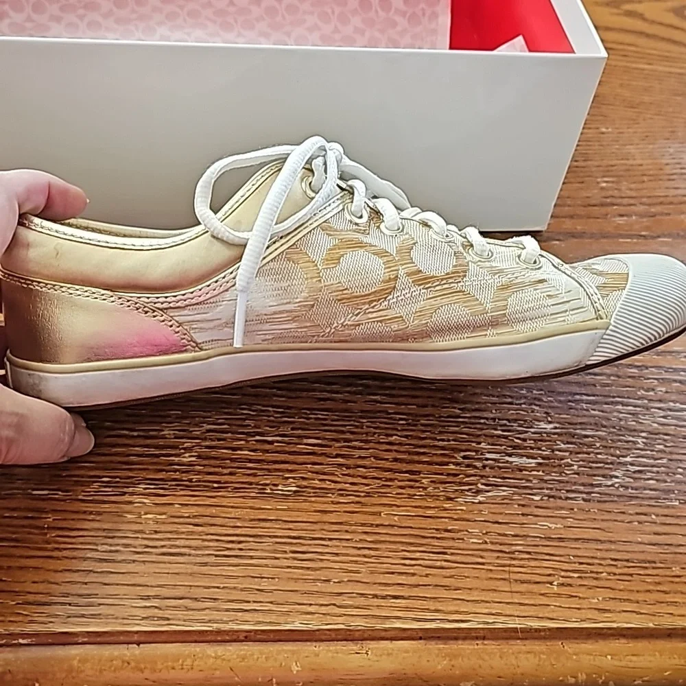 Coach Zorra Ikat Op Art tennis shoes - Picture 4 of 7